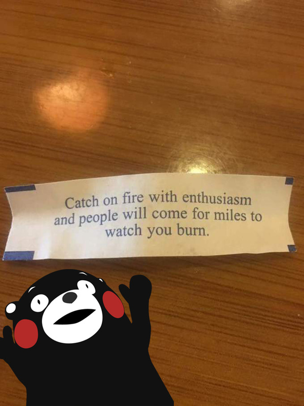       , , , , Fortune cookie