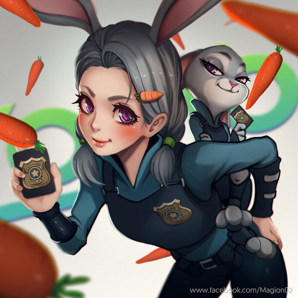 Judy hopps - Zootopia, Humanization, Magion02, Judy hopps, Carrot