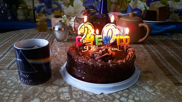 Congratulations from dad :D - My, Cake, Birthday, Pink floyd, Кружки