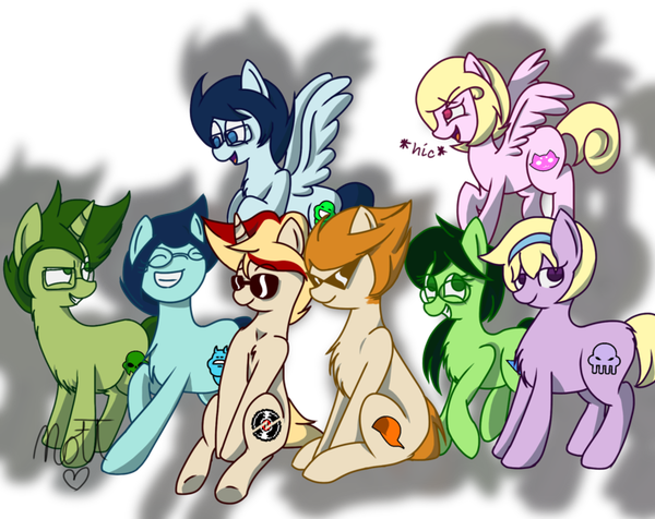     - ? Homestuck, , My Little Pony, 
