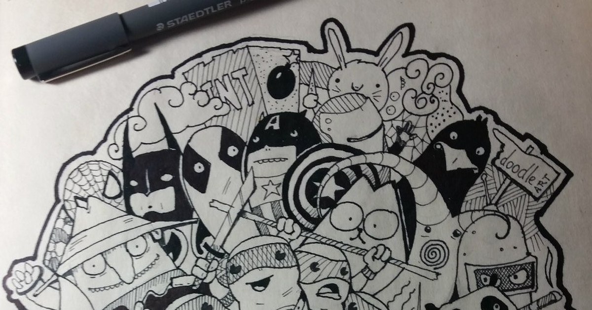 Как рисовать doodle