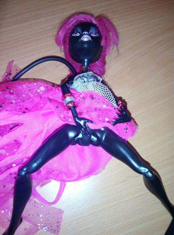 I went to visit my niece (9 years old). - NSFW, My, Monster High, Doll, 18+