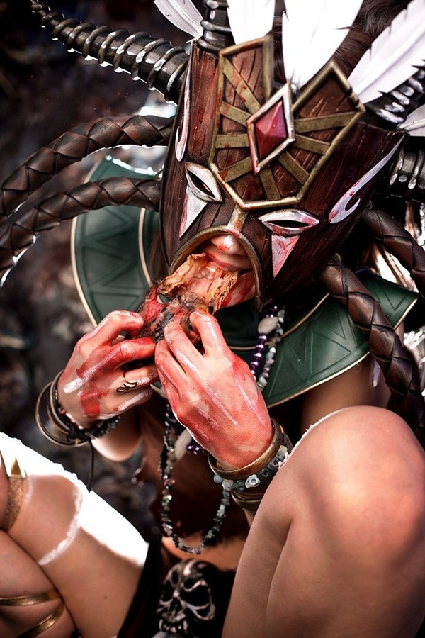 Diablo III Witch Doctor cosplay