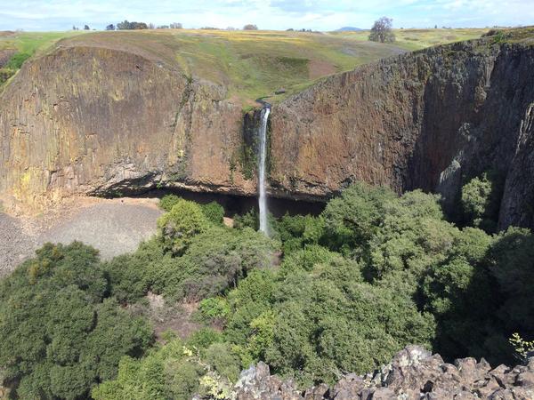 Phantom Falls is a waterfall in California. - Waterfall, California