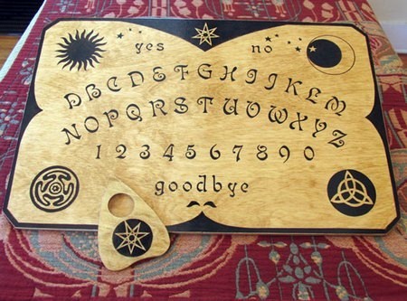    " "     "   ". Ouija board,  , , -, , 