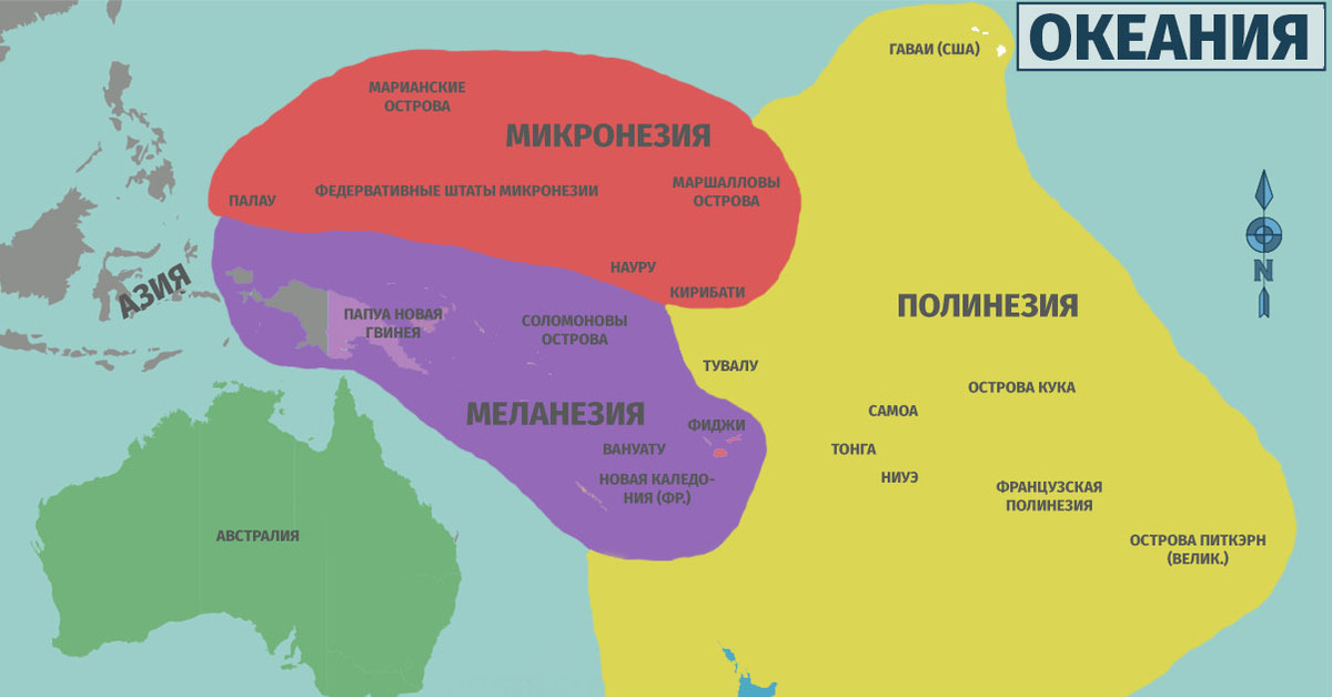 Флаги Океании Фото С Названием