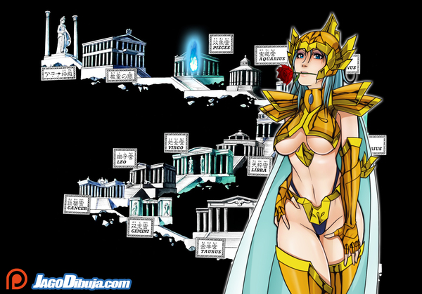 Pisces by JaGo - NSFW, Jago, Jagoart, Zodiac signs, Saint Seiya, Anime