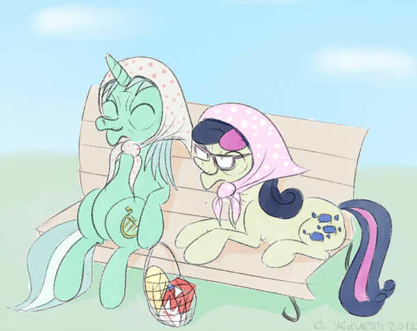 50   My Little Pony, Lyra Heartstrings, Bon Bon, , El-yeguero