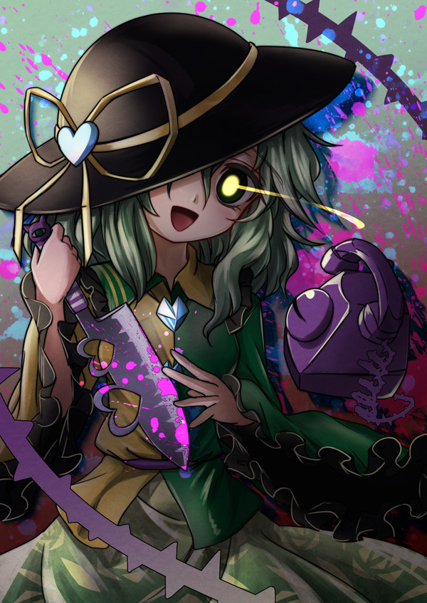 Touhou art , Anime Art, Touhou,  , Komeiji Koishi