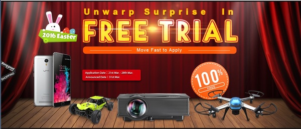 ����� Free Trial �� banggodd.com