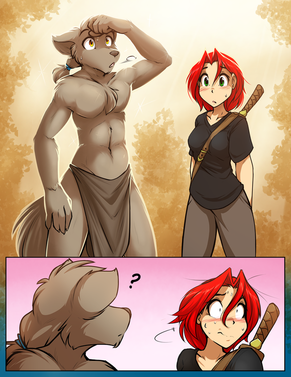 "  ? " Tom Fischbach, , Anime Art, , Furry Canine, TwoKinds
