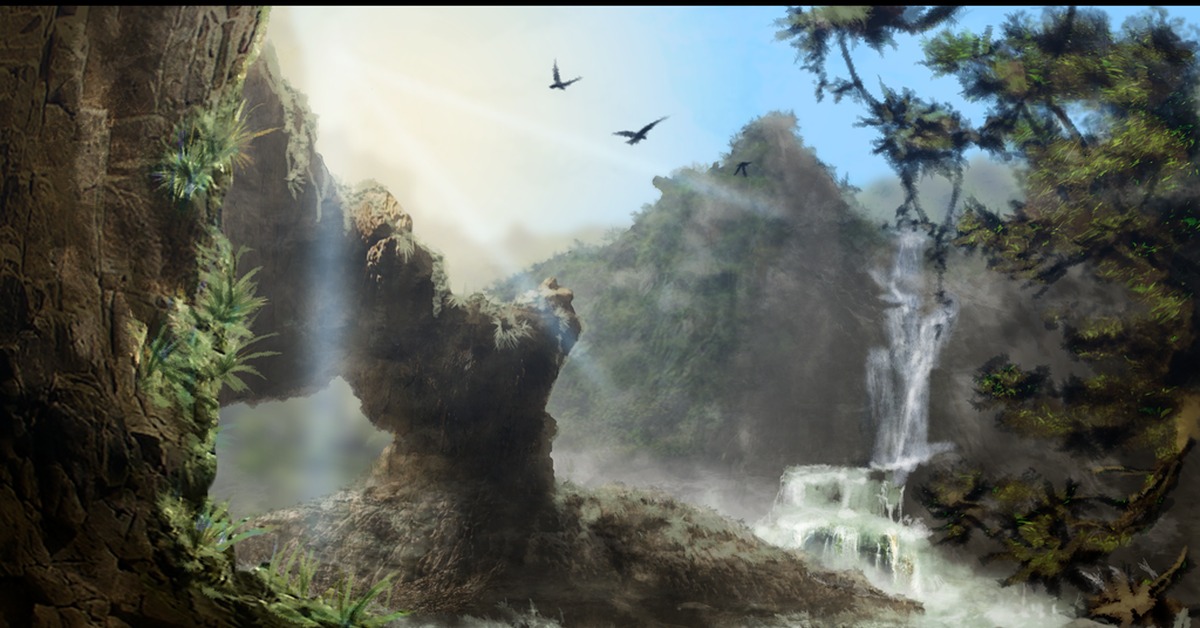 Digital Art - природа [yezzzsir, 4 шт ] | Пикабу