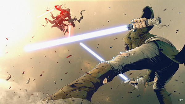 Art &quot;Choose your side!&quot;