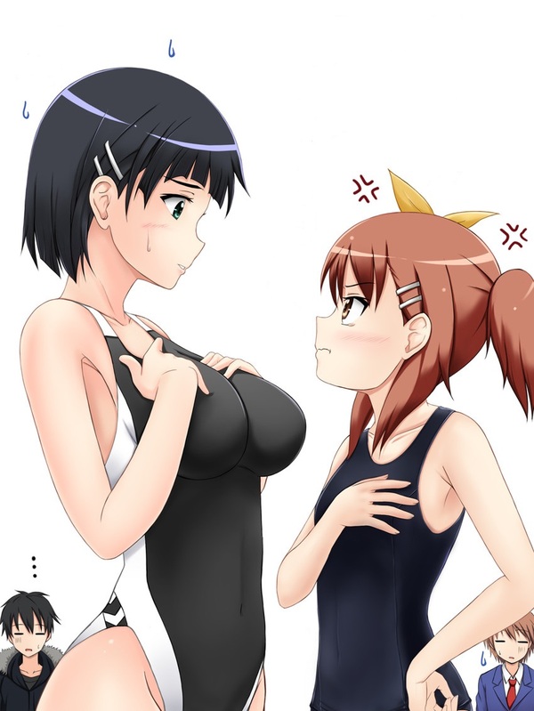 Crossover. , Anime Art, Sword Art Online, Sakurasou no Pet na Kanojo, Kirigaya Kazuto, Suguha Kirigaya, Kanda Sorata
