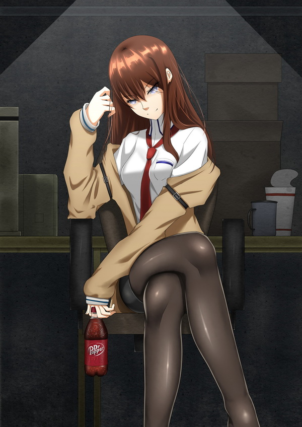 Makise Kurisu Anime Art, , Steins Gate, Kurisu Makise