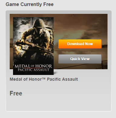 EA раздают Medal Of Honor бесплатно.