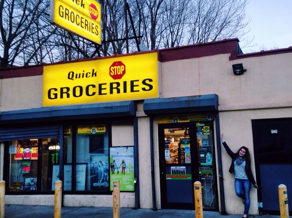 Quick stop groceries.   ,    "". ,    , Quick stop groceries, 