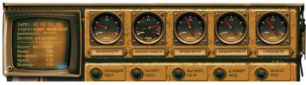 Панель супермодератора! Нажать W, D