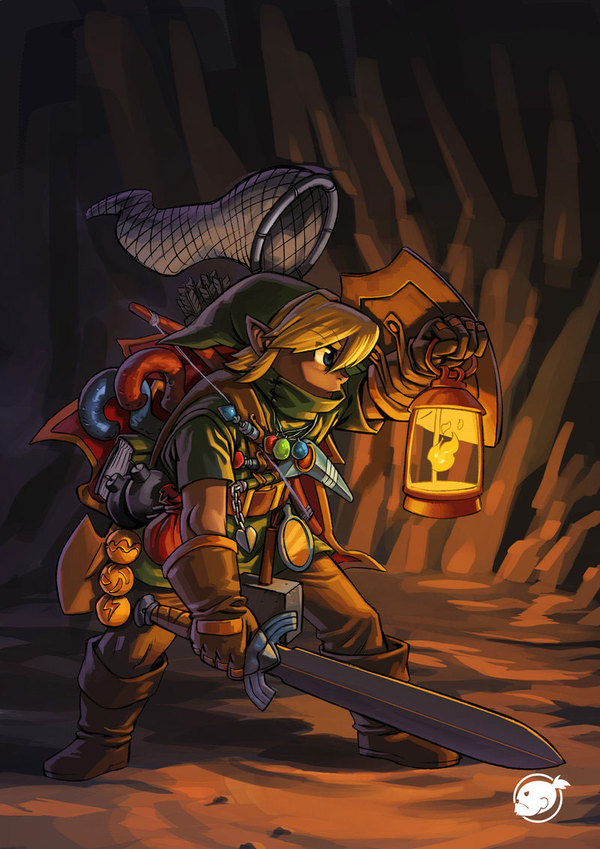 Full Equipment. , , The Legend of Zelda, Link