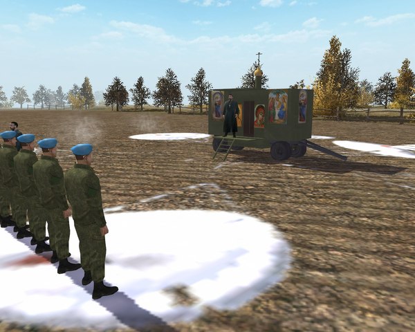 Первоапрельский полевой храм для ВДВ от мододелов, создающих один известный мод на одну известную игру Игры, Длиннопост, Холодная война, В Тылу Врага, Men of War, 1 апреля