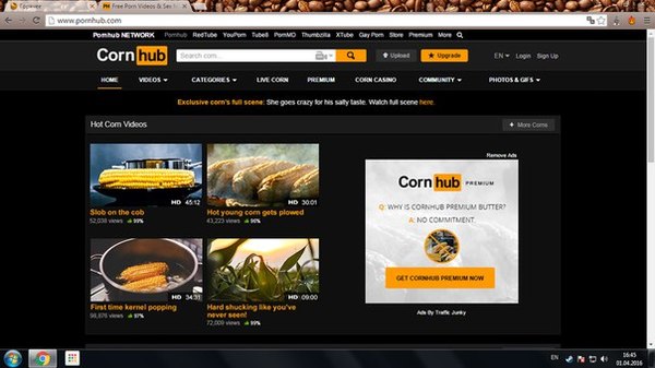 1 апреля на PornHub - NSFW, Порно, Корн