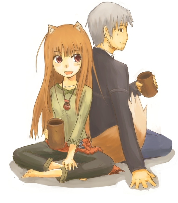   . Anime Art, , Spice and Wolf, Horo, Holo, Kraft Lawrence