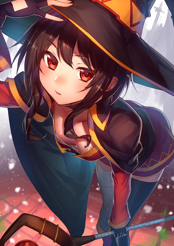 Kono Subarashii - NSFW, Konosuba, Aqua, Megumin, Luna, Длиннопост, Аниме