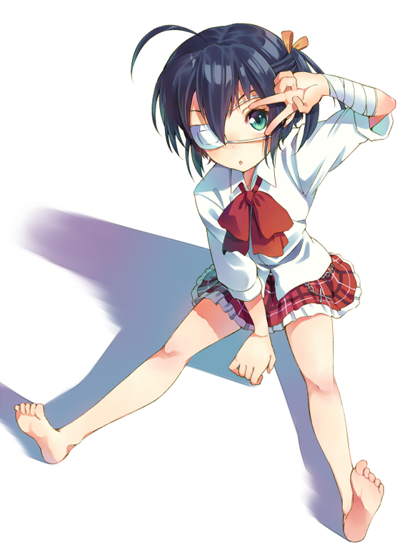   , Anime Art, Chuunibyou demo koi ga Shitai!, Takanashi Rikka