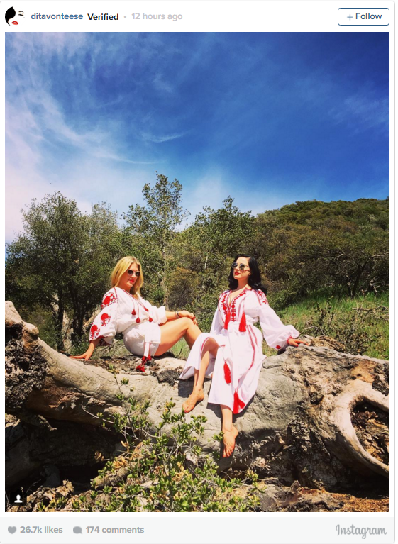 Дита в вышиванке теперь ты (снова) видел все