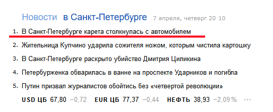 Такое могло случиться только в Санкт-Петербурге