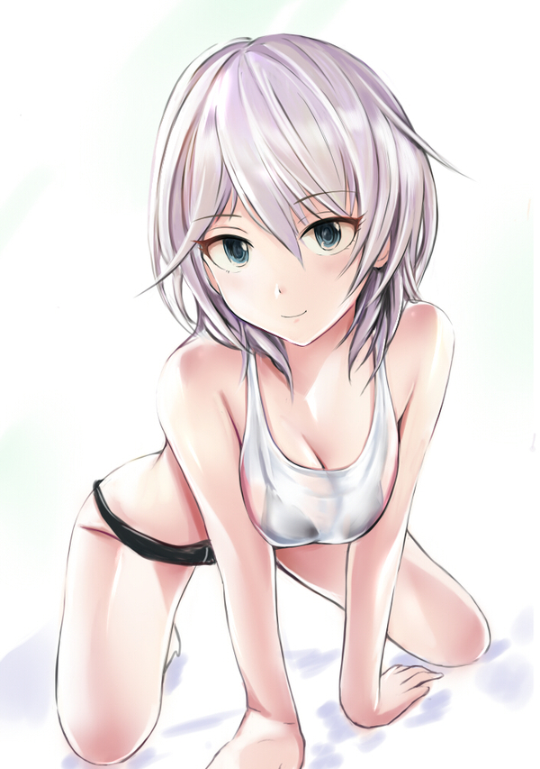 Anime Art. - NSFW, Аниме, Anime Art, Idolmaster, Anastasia (idolmaster), Девушки