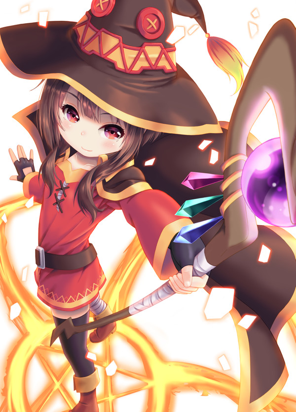 Megumin , Kono Suba, Anime Art, Konosuba, Megumin