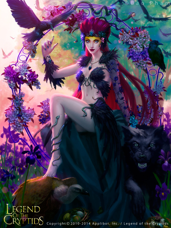 Dark Easter Goddess , , , Legend of the cryptids