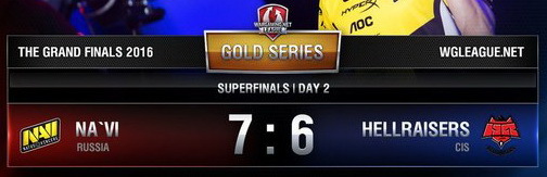 Natus Vincere � �������� ���� 2016 ���� (Natus Vincere 7:6 HellRaisers)