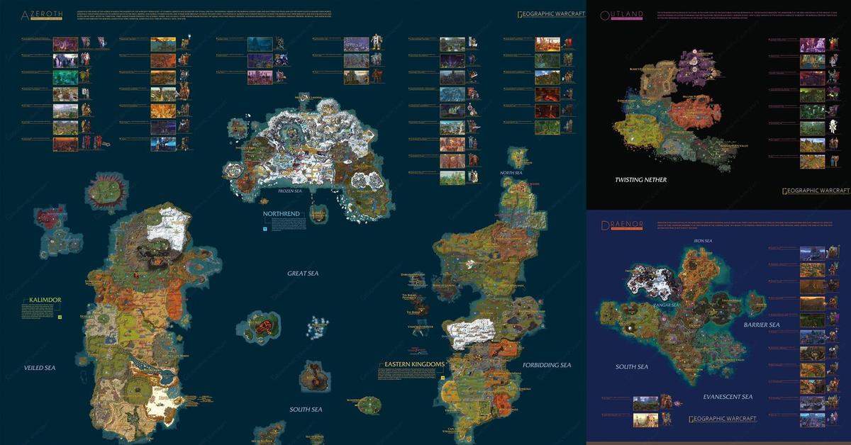 Карта варкрафт. Карта Вселенной варкрафт. Политическая карта варкрафта. Карта wow 2021. Политическая карта мира Warcraft.