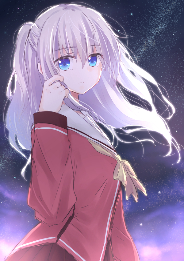 Nao Tomori , Charlotte (), Anime Art, Tomori Nao
