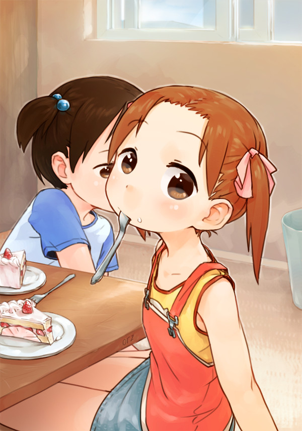 Strawberry Shortcake , Anime Art, Ichigo mashimaro, Itou chika, Matsuoka miu, Loli, , Orz