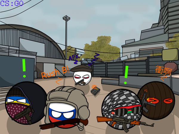 Countryballs  CS:GO