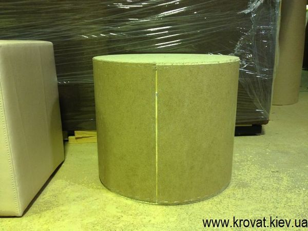 Изготовление мягкого пуфика Пуфик, Круглый, Своими руками, Длиннопост