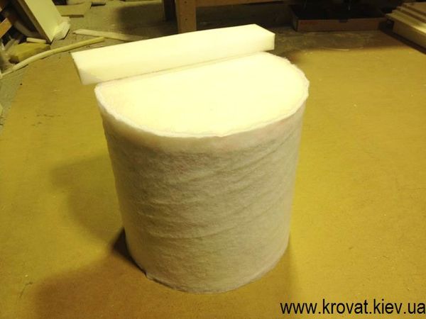 Изготовление мягкого пуфика Пуфик, Круглый, Своими руками, Длиннопост