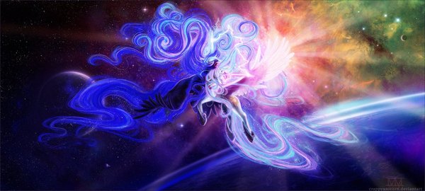 Once upon a time... My Little Pony, Princess Celestia, Nightmare Moon, , DeviantArt, 