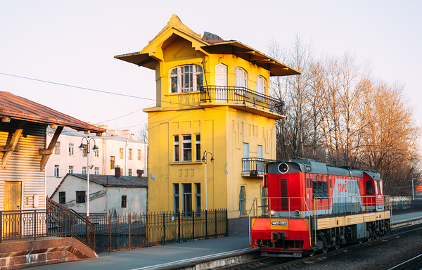 ЧМЭ3 на закате