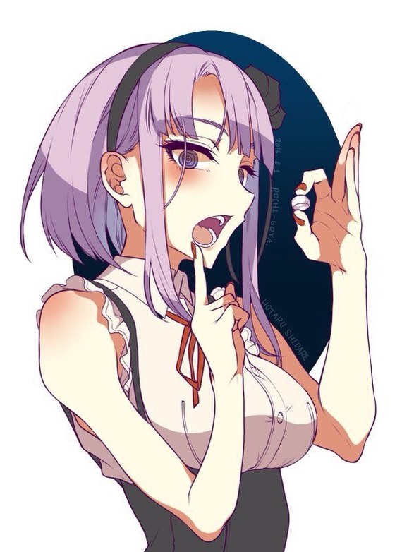 Dagashi kashi , Anime Art, Dagashi Kashi, Endou Saya, Shidare hotaru, 