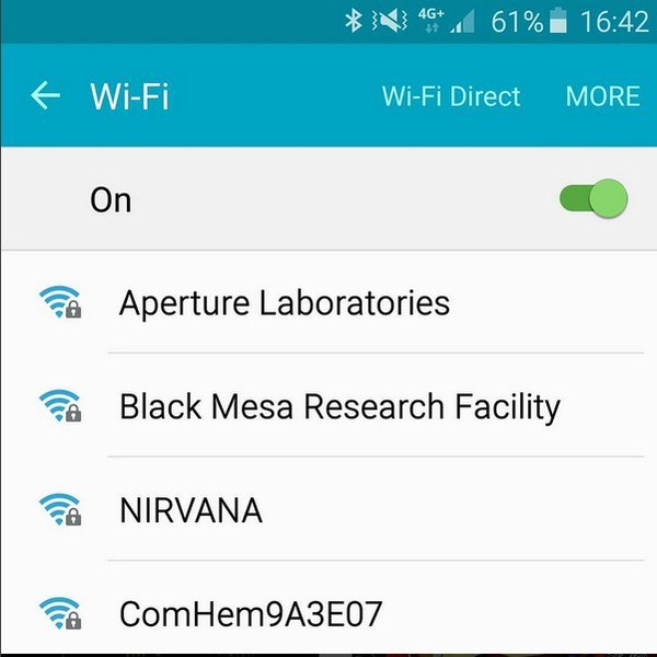       Wi-Fi, Valve, Aperture laboratories, Black Mesa, Half-life, Portal