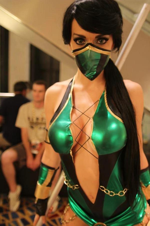 Jade cosplay , Mortal Kombat, 