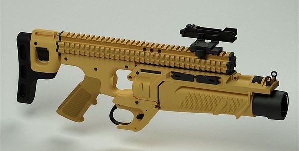  FN40GL Fn40gl, , Scar, 3d , 3D , , 