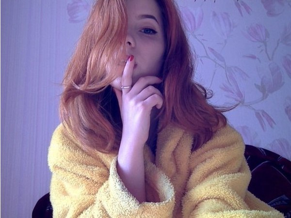 Redhead) - NSFW, Redheads, Nyasha, Robe, Flowers, Redhead, Girls, IMHO