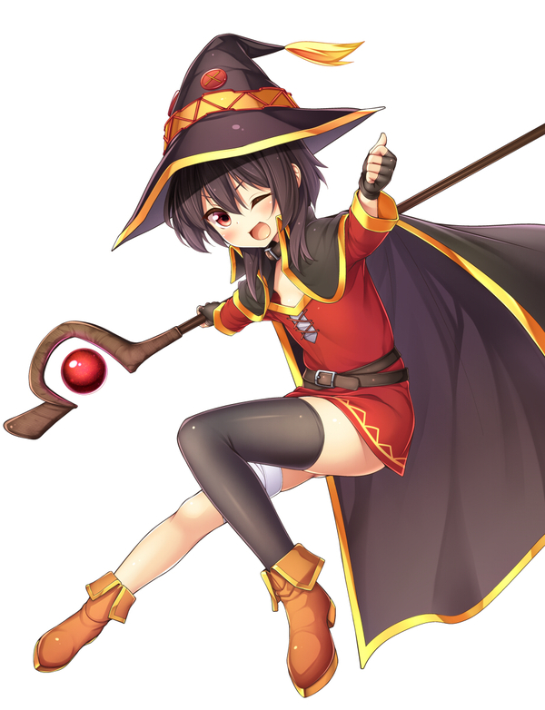 Megumin , Konosuba, Megumin, Anime Art
