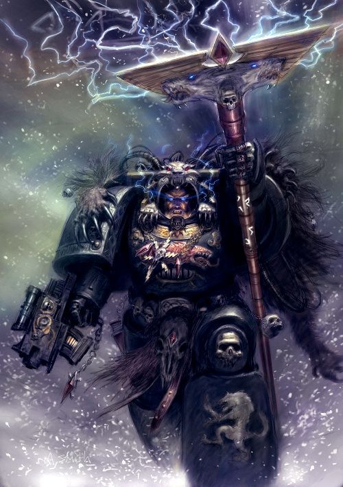 Вархаммер40к дя чайников. Примархи: Леман Русс - Моё, Warhammer 40k, Adeptus Astartes, Chaos Space marines, Leman Russ, Space wolves, Warhammer, Мат, Длиннопост