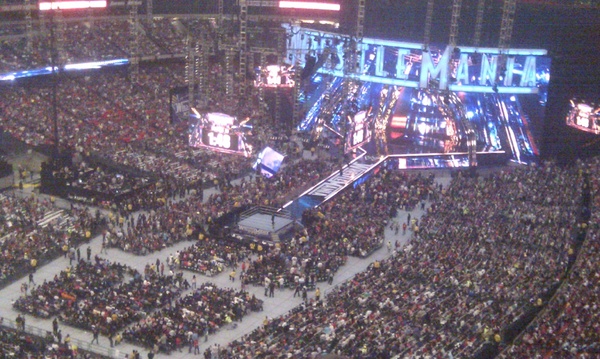 Georgia Dome WrestleMania 27